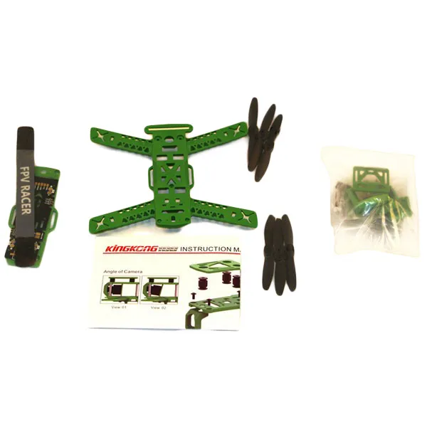 Kingkong 188 188mm Frame kit with 3PCS 4045 Propellers Antenna Mount LED Strip