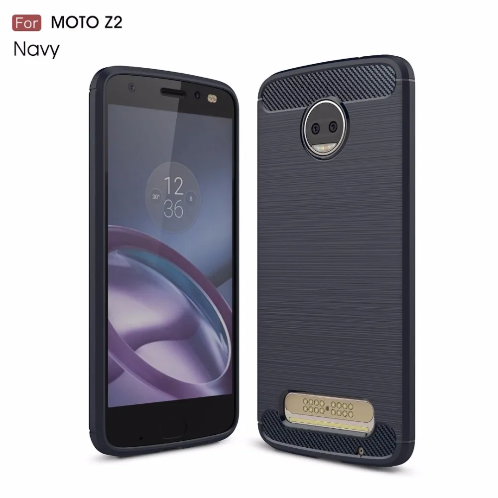 Роскошный мягкий чехол бампер для MOTOROLA moto Z2 Force Z3 Play телефона аксессуары Moto Z play C