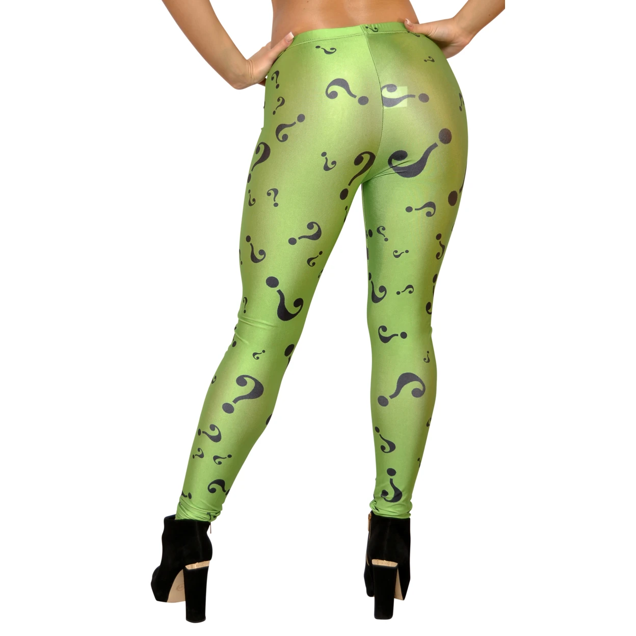 Women's The Riddler Leggings XXL Green (2)