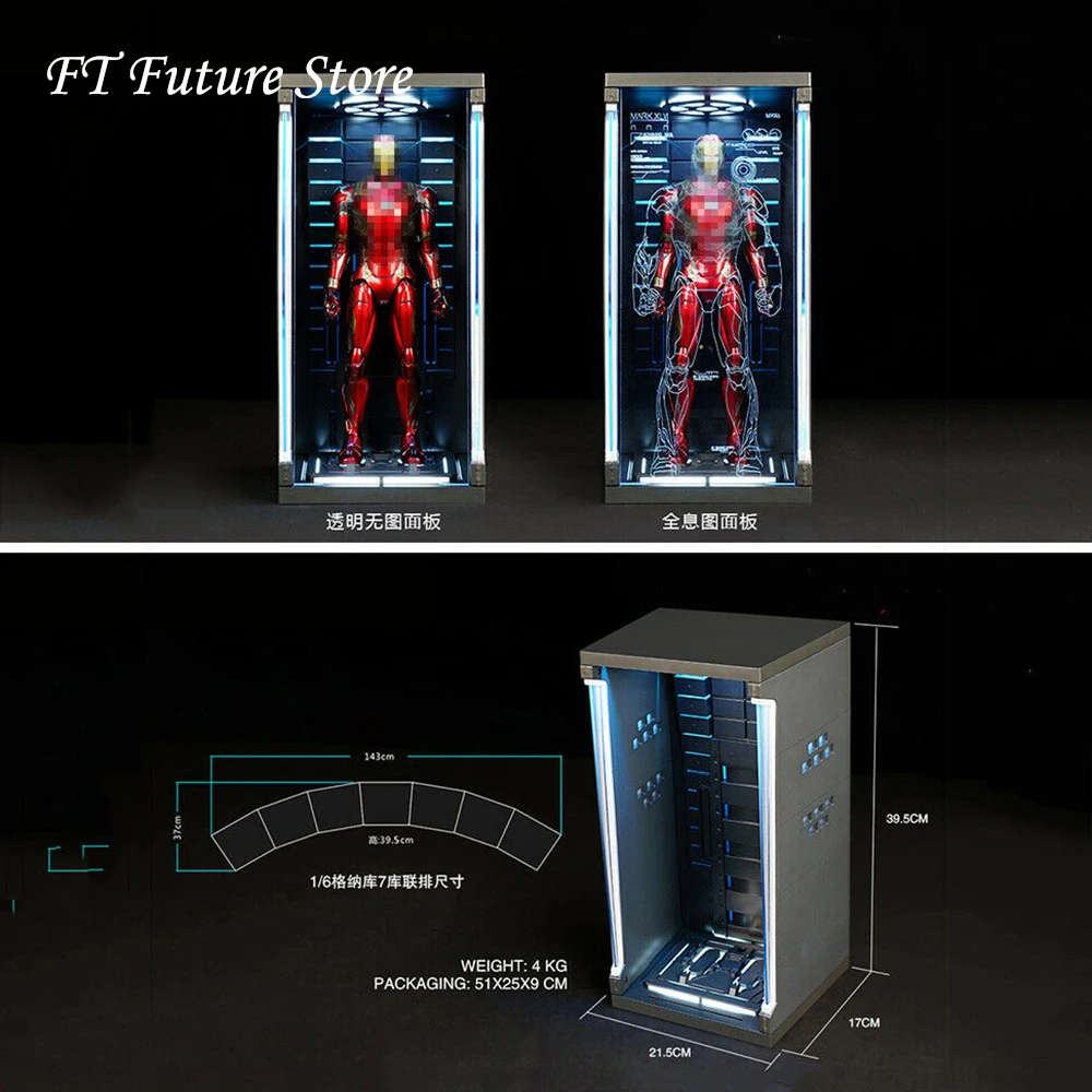 TB073GN, 1/6, аксессуары для сцены, бронированный корпус, Железный человек, пыльник, чехол для дисплея, ограниченная модель, без рисунка, для 12 дюймов, фигурка