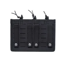 Molle подсумок Открытый Топ маг держатель тройной страйкбол маг подсумок Охота кобура для стрельбы пистолет открытый мешок