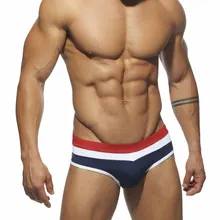 new 2017 man’s Brand swimming briefs swimwear shorts trunks boxers patchwork color  Low waist Summer Men’s Swim beach nadar