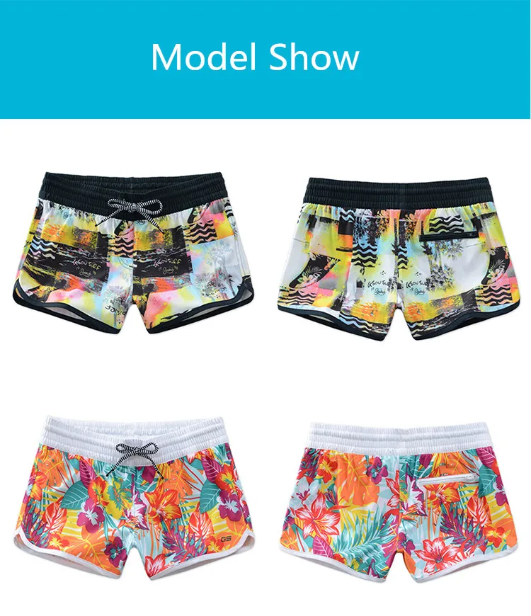 Shorts de praia e surfe