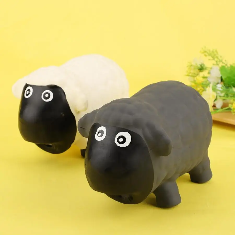Chew Bone Slipper Squeaky Ball Dog Toys Dog Ball 1Pc Latex Sound Toy Pet Dog Puppy Chew Teeth Clean Playing Interactive Toys