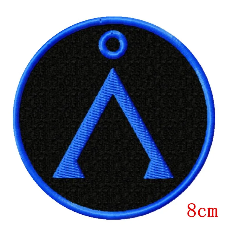 

Symbol of Stargate Embroidered Patch Iron on Sewing Applique Clothes Shoes Bags Decoration Patch Apparel DIY Sewing Accessorie