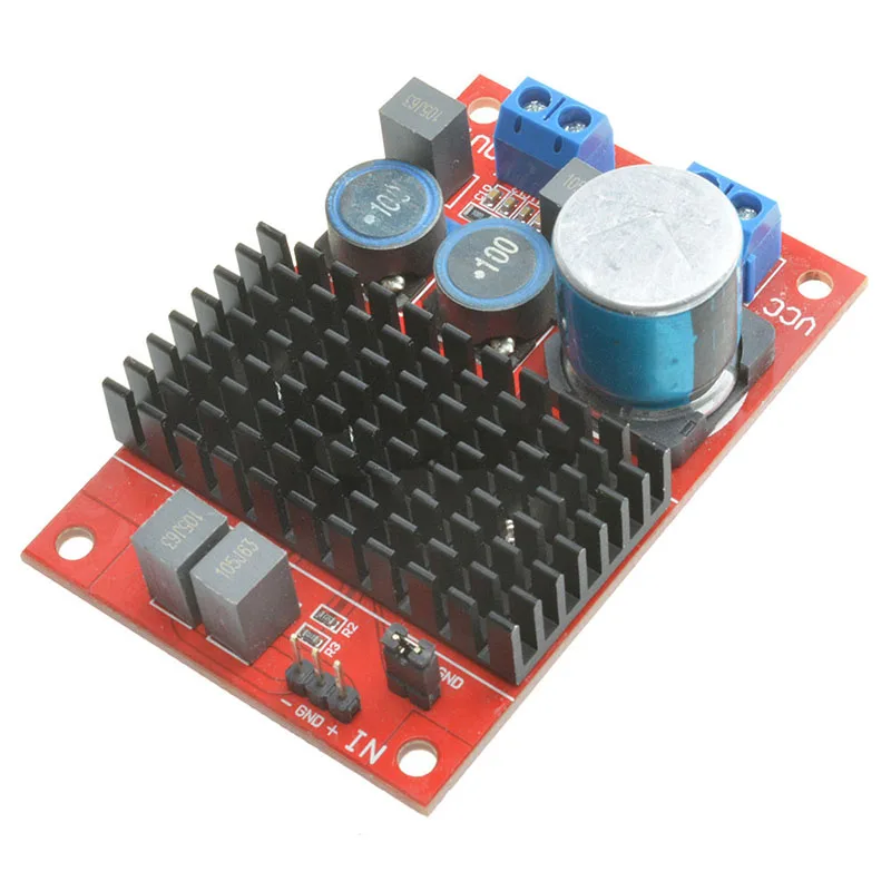 Цифровой усилитель мощности аудио Плата TPA3116 Mono ChannelBTL Out 100 Вт DC 12 V 24 V|Усилители