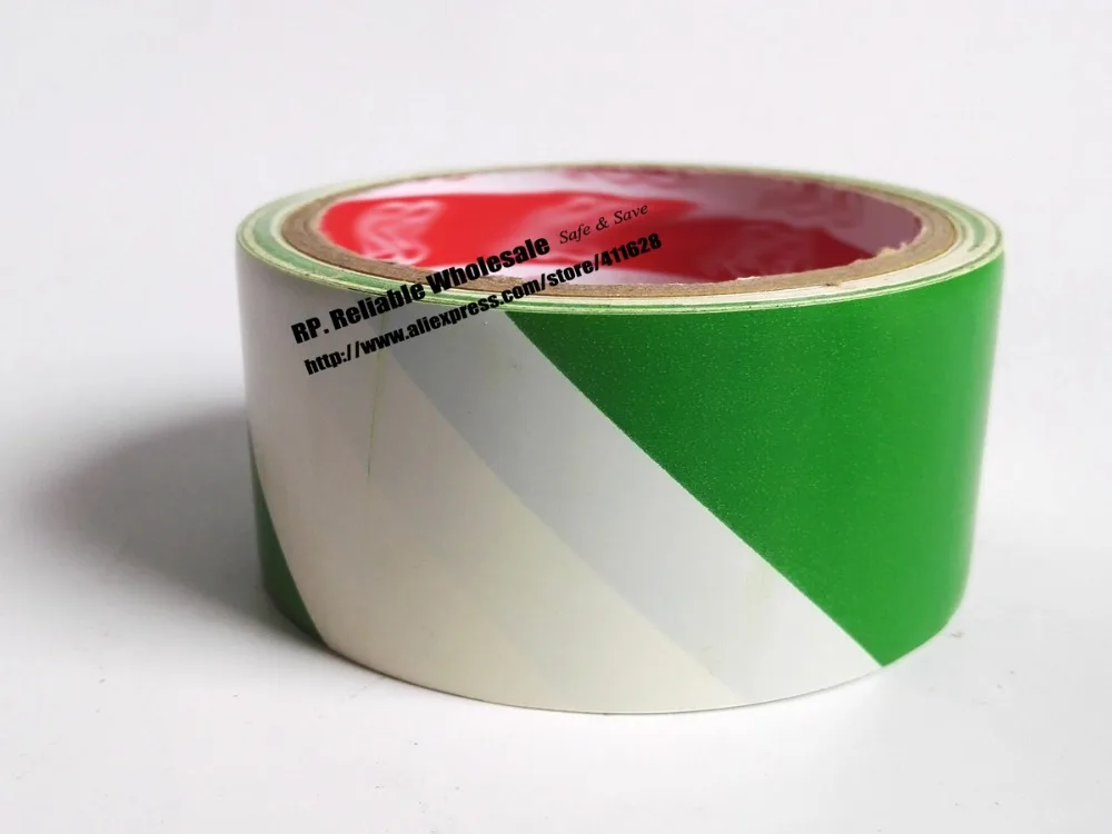1x 4.5cm * 18M Floor Warning Adhesive Tape /Work Area Caution Tape / Ground Attention Tape