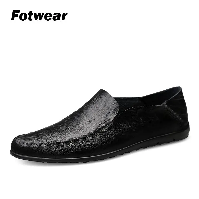 Fotwear/мужские лоферы на плоской подошве повседневная обувь мужская стильная без