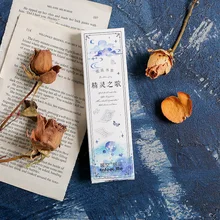 30 шт./компл. Новинка Бабочка Бумага Закладка для книги красивое платье феи книжные держатели карты сообщения подарочные канцелярские товары