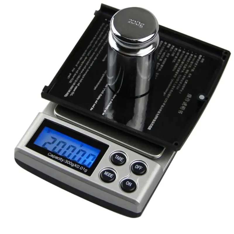 1000g/0.1g LCD Digital Scale Medicine Jewelry Gram Weight Measuring