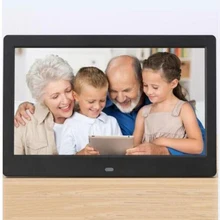 LCD Digital Photo Frame Ultrathin 10 inch HD Electronic Frame Album MP3 Music MP4 Movie Player with Remote Control