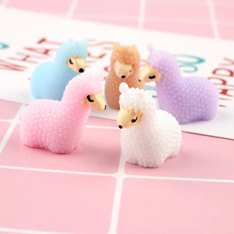 

Happy Monkey In Stock 15pcs DIY Slime Supplies Toys Mini Resin Animal Slime Accessories Filler for Fluffy Clear Crystal Slime