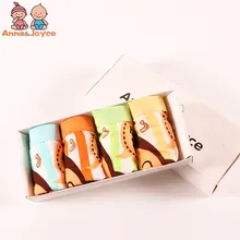 4 шт./упак. из органического хлопка, детские трусы-боксеры для мальчиков Нижнее белье шортики трусики для детей детские трусы-шортики нижнее белье с принтом От 2 до 10 лет JP-TNM0052