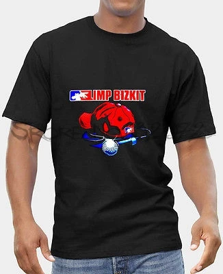 

LIMP BIZKIT 1 T-SHIRT MENS BLACK FRUIT OF THE LOOM DTG men black tshirt summer fashion male tee-shirt cotton tops sbz5386
