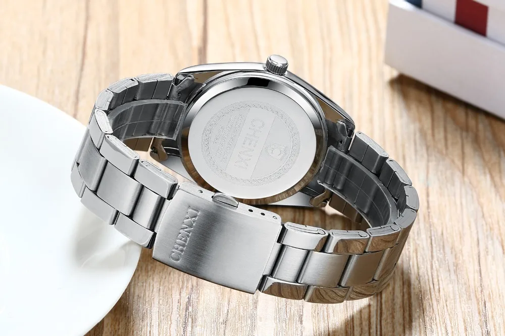 Мода 2018 г. горячая Распродажа лучший бренд класса люкс для мужчин часы 30 м водостойкие кварцевые повседневное наручные часы парные Relogio