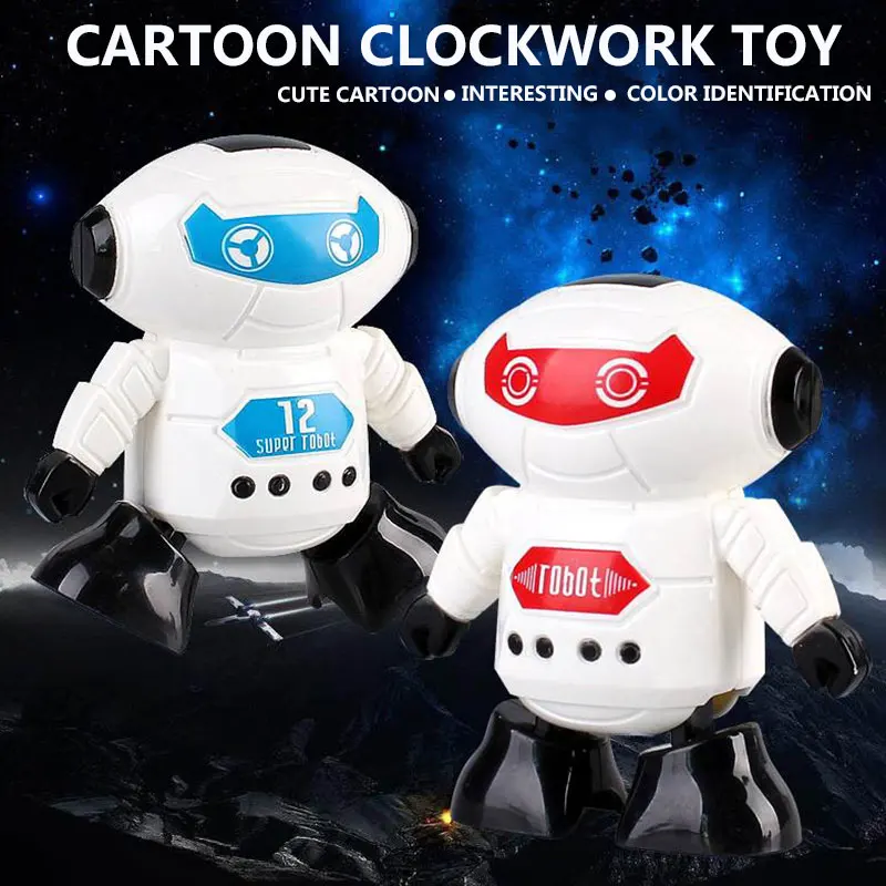 

Clockwork Robot Toy Novelty Wind Up Running Robot Baby Child Toys Developmental Gift Puzzle Toys DropShipping Unique Gift Random