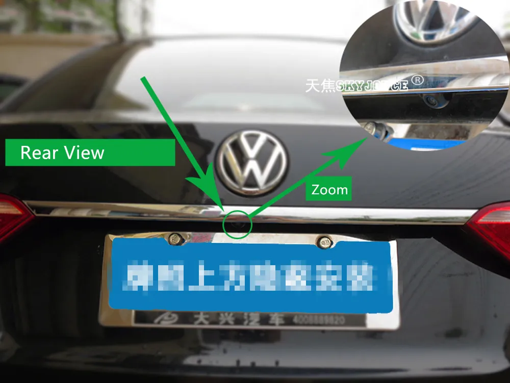 Front Side car camera CCD HD Rear view camera 170 Angle Waterproof Auto Rear Camera Reverse Backup CCD Camera for Mirror Monitor (24)