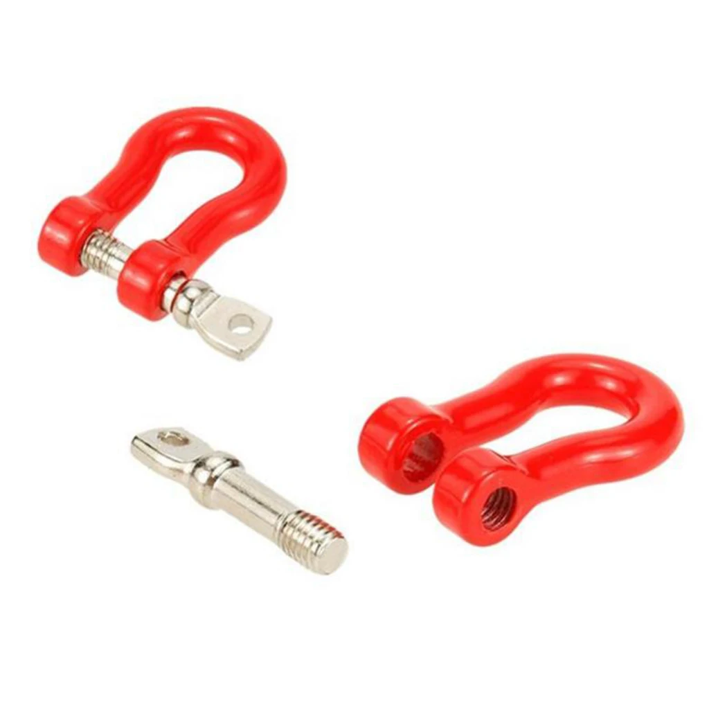1/10 RC Rock Crawlers Earth Ground Anchor Folding Winch Anchor for Traxxas TRX4 D90 CC01 RC Car Models
