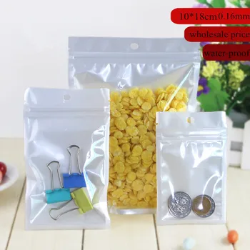 

10*18cm Translucent Ziplock Bag Self-Sealing Food Snack Packaging Bags Moisture Proof Food Freezer Bag