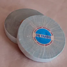 1,27 см(1/2 дюйма)* 36 ярдов Синтетические волосы на кружеве Поддержка лента синего цвета двусторонний клей лента для наращивания волос/накладки из искусственных волос клейкая лента для париков