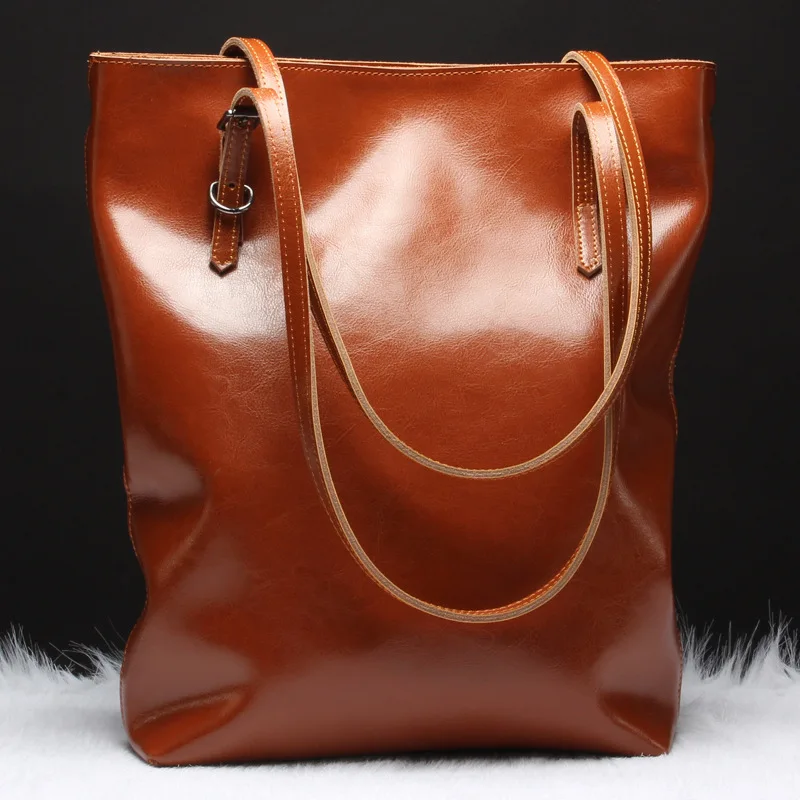 

New fashion Europe leather handbag leather bag bag Xiekua package bags wholesale trade