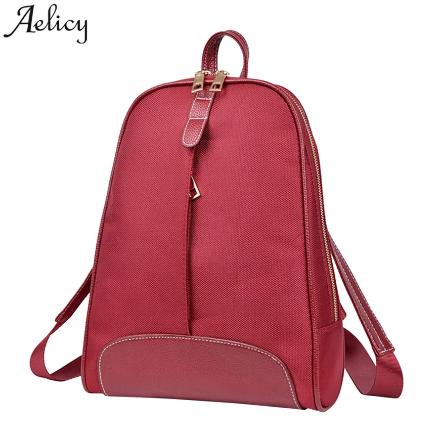 Aelicy Fashion Oxford Cloth Backpack Women Luxury Brand Softback Small
