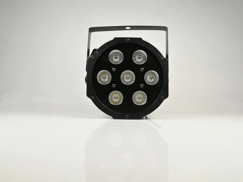 4 штуки/7x12 Вт led par свет rgbw 4 в 1 dmx512 par light профессия огни дискотеки