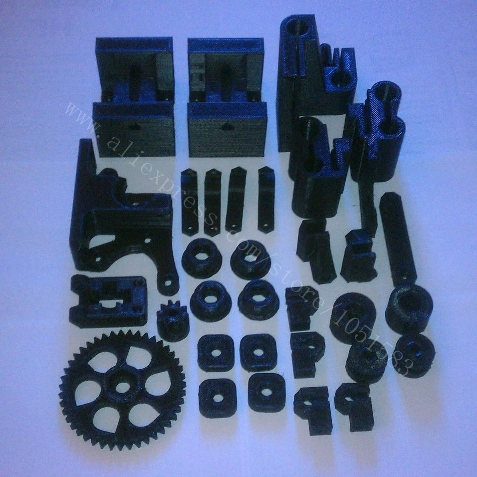 Reprap Wallace 3D printer Printed parts full set Wallace Plastic Parts with Extruder Printed Parts 32pcs