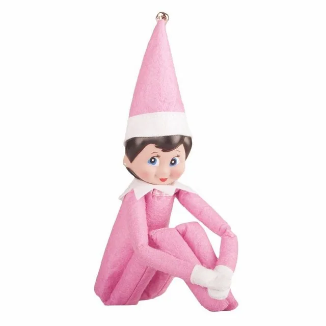 37cm Xmas elf Christmas Doll Elf on the Shelf Christmas Plush Dolls Boy