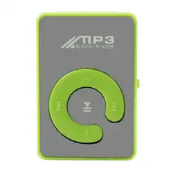 Новая мода мини MP3 плеер Клип цветочным узором MP3 плеер Media Поддержка Micro SD карты памяти MP3 плеер l0820 #3
