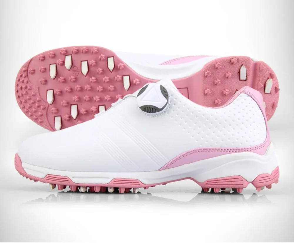 

Golf Shoes ladies Waterproof Sports Shoes Knobs Buckle Shoes Mesh Lining Breathable Anti-slip Sneakers for women