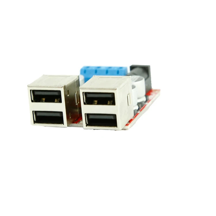 4USB Cellphone Charger Fast Charging DC-DC 9V 12V 24V to 5V 8A Power Supply Buck Module Science Experiment DIY Module 4USB Cellphone Charger Fast Charging DC-DC 9V 12V 24V to 5V 8A Power Supply Buck Module Science Experiment DIY Module