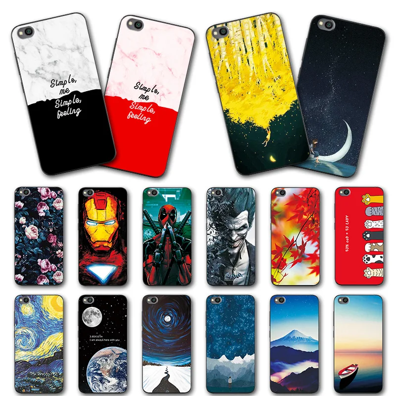 

For Xiaomi Redmi GO 5.0" Beautiful Planet Various Case Cute Soft Silicon Phone Shell For Xiaomi RedmiGo Back Cover Fundas Capa