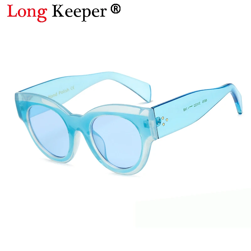 Длинные сексуальные модные солнцезащитные очки кошачий глаз, женские брендовые Дизайнерские мужские солнцезащитные очки с большой леопардовой оправой в ретро стиле, винтажные зеркальные солнцезащитные очки UV400 - Цвет линз: C5