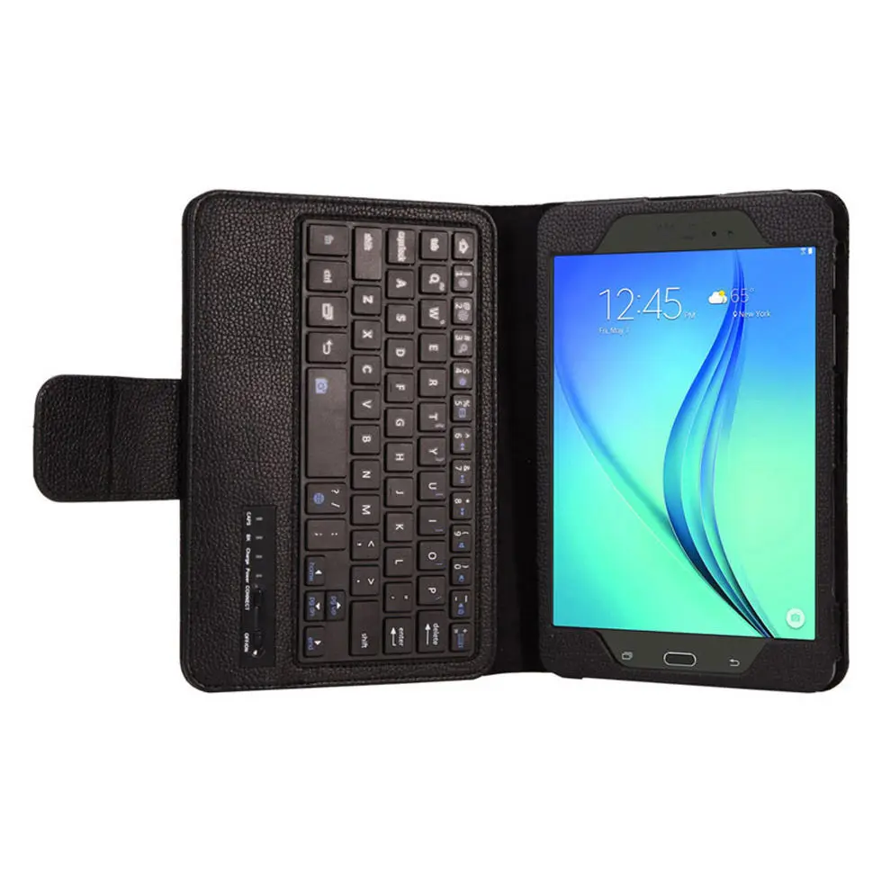 Bluetooth клавиатура кожаный чехол подставка для samsung Galaxy Tab A 8 0 T350 | Компьютеры и офис