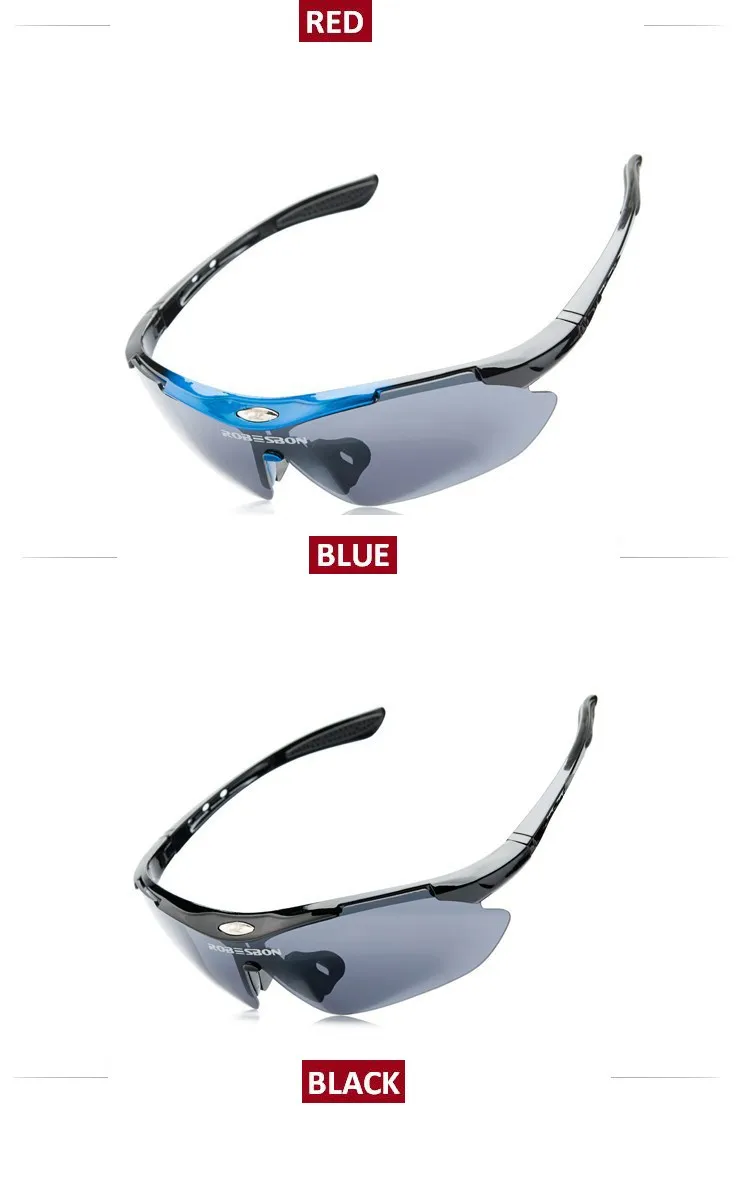 Brand Bike Bicycle Cycling Goggles Mountain Sunglasses MTB Glasses Motorcycle Sport Eyewear 5 lenses Myopia Professional Anti-UV Men Women