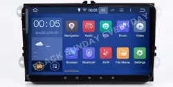 2018 Android 8.0 2 два DIN 9 дюймов Автомобильный DVD GPS плеер для VW/Volkswagen/поло/Passat /Гольф/Skoda/Octavia/Seat/Леон навигации Радио