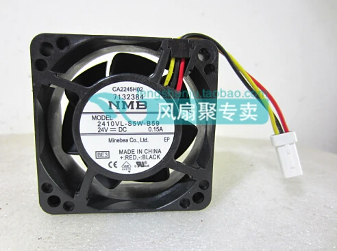 

NMB-MAT CA2177H01 2410ML-05W-B69 BQE 24V0.17A 60*60*25 Waterproof fan