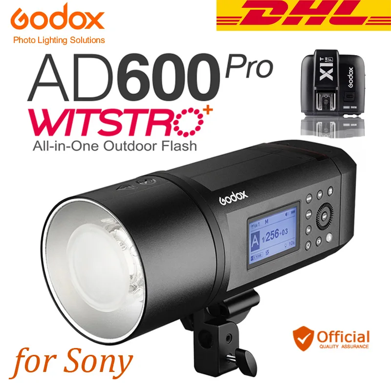 Godox AD600Pro WITSTRO Outdoor Flash Li-on Battery TTL HSS 2.4G Wireless X System for A7R II A7S A9 A7 Camera Speedlite | Электроника