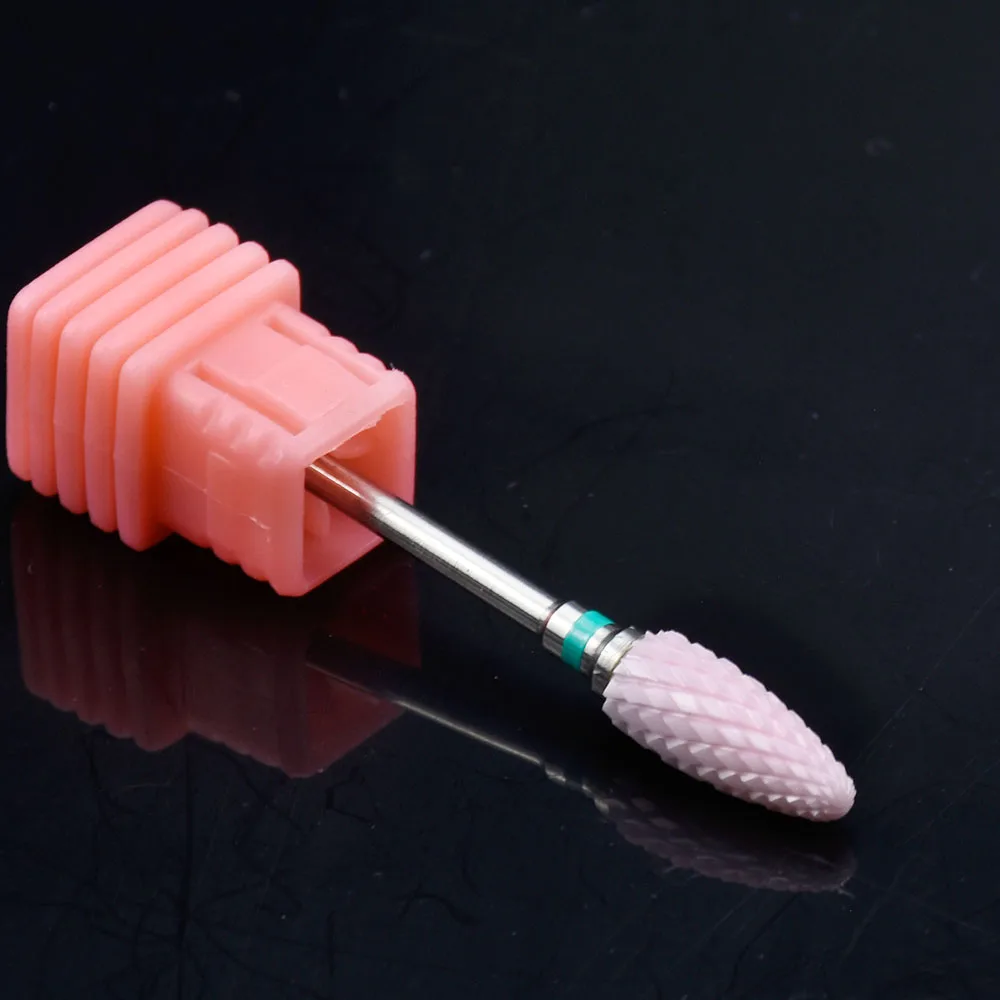 Jewhiteny 5 тпе розовый Цвета Керамика и сверлами для ногтей, для маникюра, педикюра manchine ногтей аксессуары фреза пилочки для ногтей инструмент