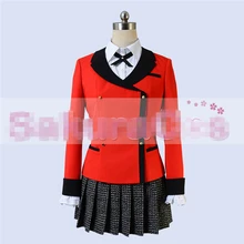 Японская школьная форма из аниме kakegurui Momobami Kirari костюм для