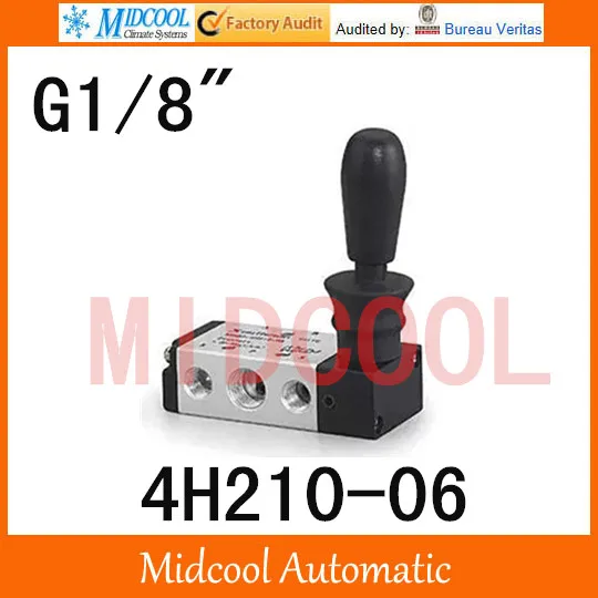 High quality hand Pull valve manual valve SHAKO port 1 8 4H210 06 control Manual valve