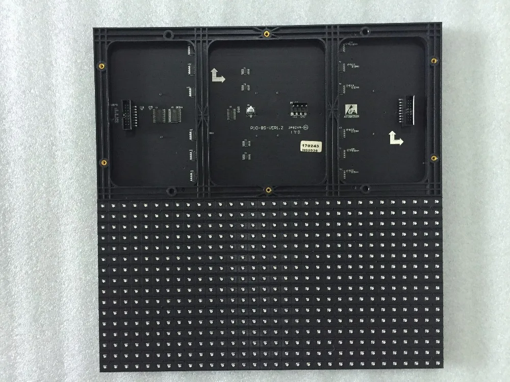 P10 для помещений 320x160 мм 32x16 пикселей SMD3528 1/8 сканирование RGB полноцветный