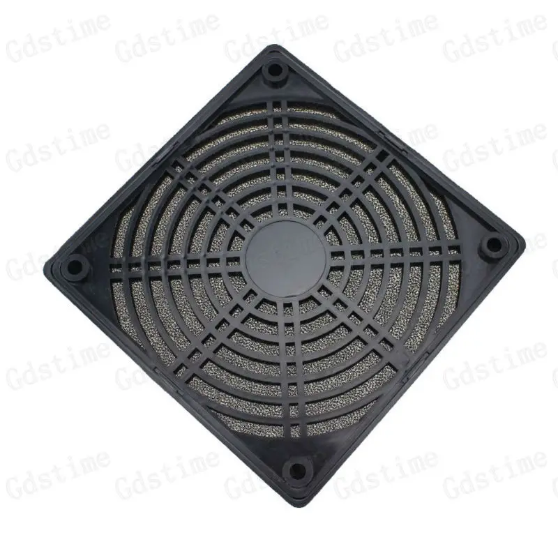 100 Pcs Gdstime 120*120mm Plastic Dustproof 120mm Case Fan Dust Filter