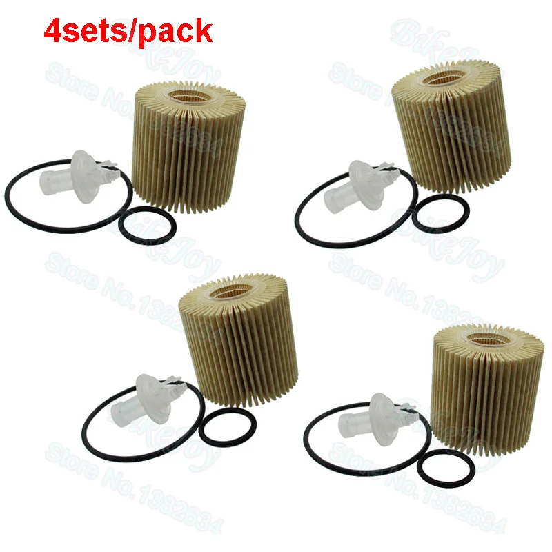 4sets/pack Oil Filter For Lexus IS250 IS350 GS300 GS350 GX460 04152