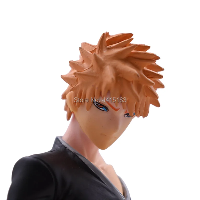 New Arrival Anime Bleach Kurosaki Ichigo PVC Action Figure Doll Collectible Model Hot Toy Christmas Gift For Children 20 cm 