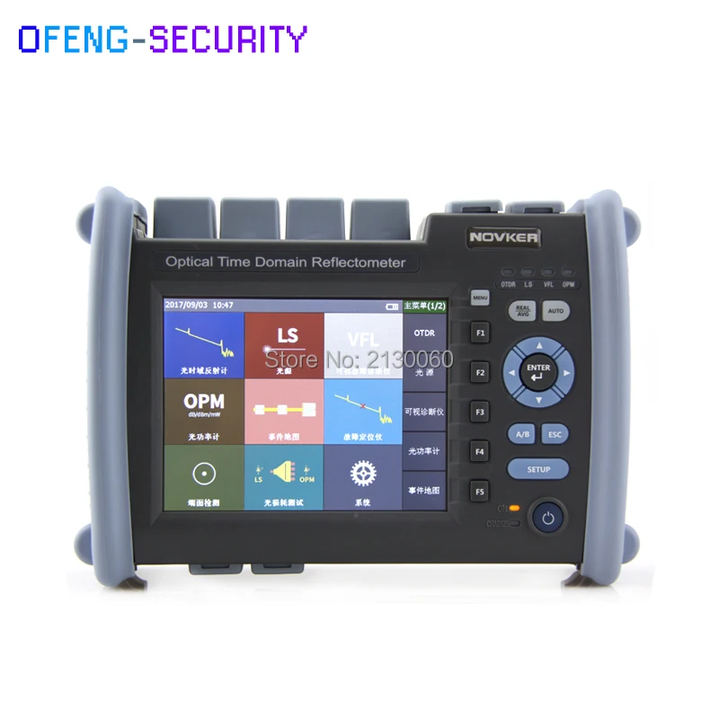 OTDR NK6000-SM-OTDR-1310-1550nm-35/33 дБ многофункциональный интегрированный VFL 5MW сенсорный