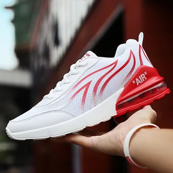 

Luxury Brand Men's Shoes Summer Autumn 2019 New Air Mesh Breathable Shoes Fashion Casual Sports Shoes Men Sneakers Trainers 2A
