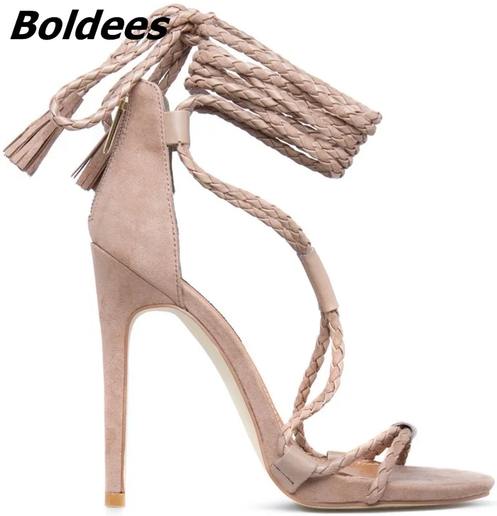 200 Woven-Lace-up Sandals (4)