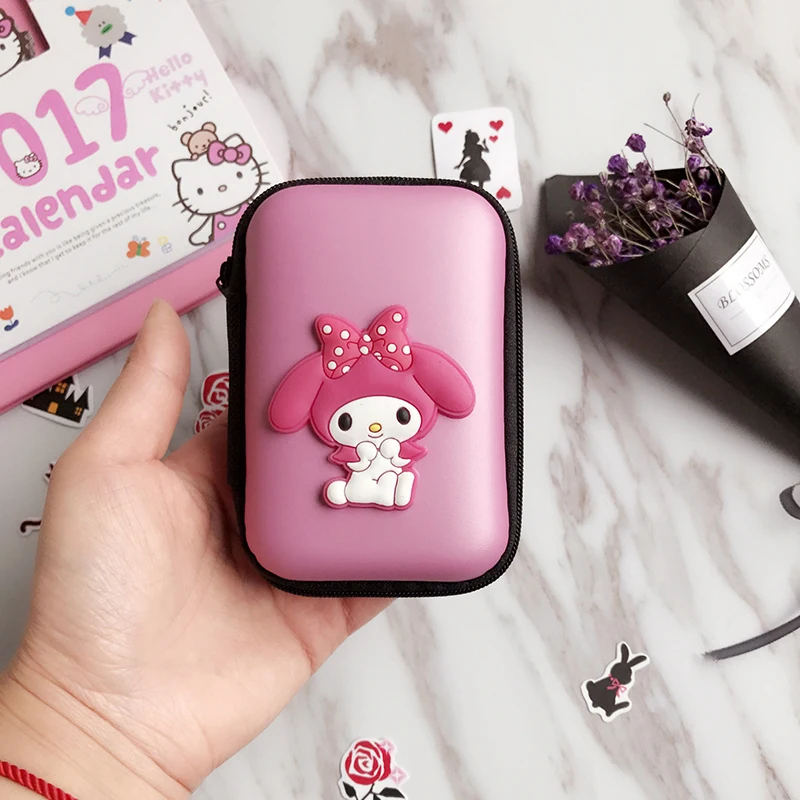 prativerdi Mini Cartoon Earphone Storage Bag Case For Key Coin Hard Holder Box Carrying Hard Hold Memory Card Ear Pads organizer14